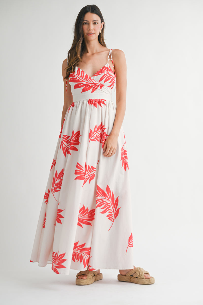SIENNA PRINTED CAMI MAXI DRESS