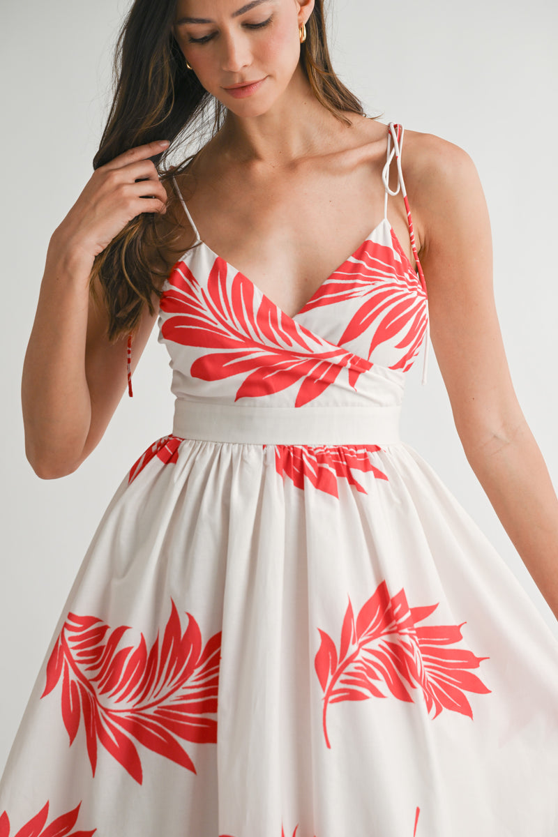 SIENNA PRINTED CAMI MAXI DRESS