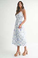 JADE FLORAL PRINTED CAMI DRESS