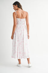 JADE FLORAL PRINTED CAMI DRESS