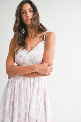 JADE FLORAL PRINTED CAMI DRESS