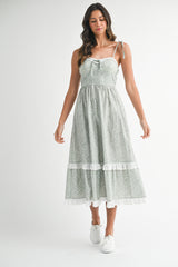 CASSANDRA FIT AND FLARE DRESS