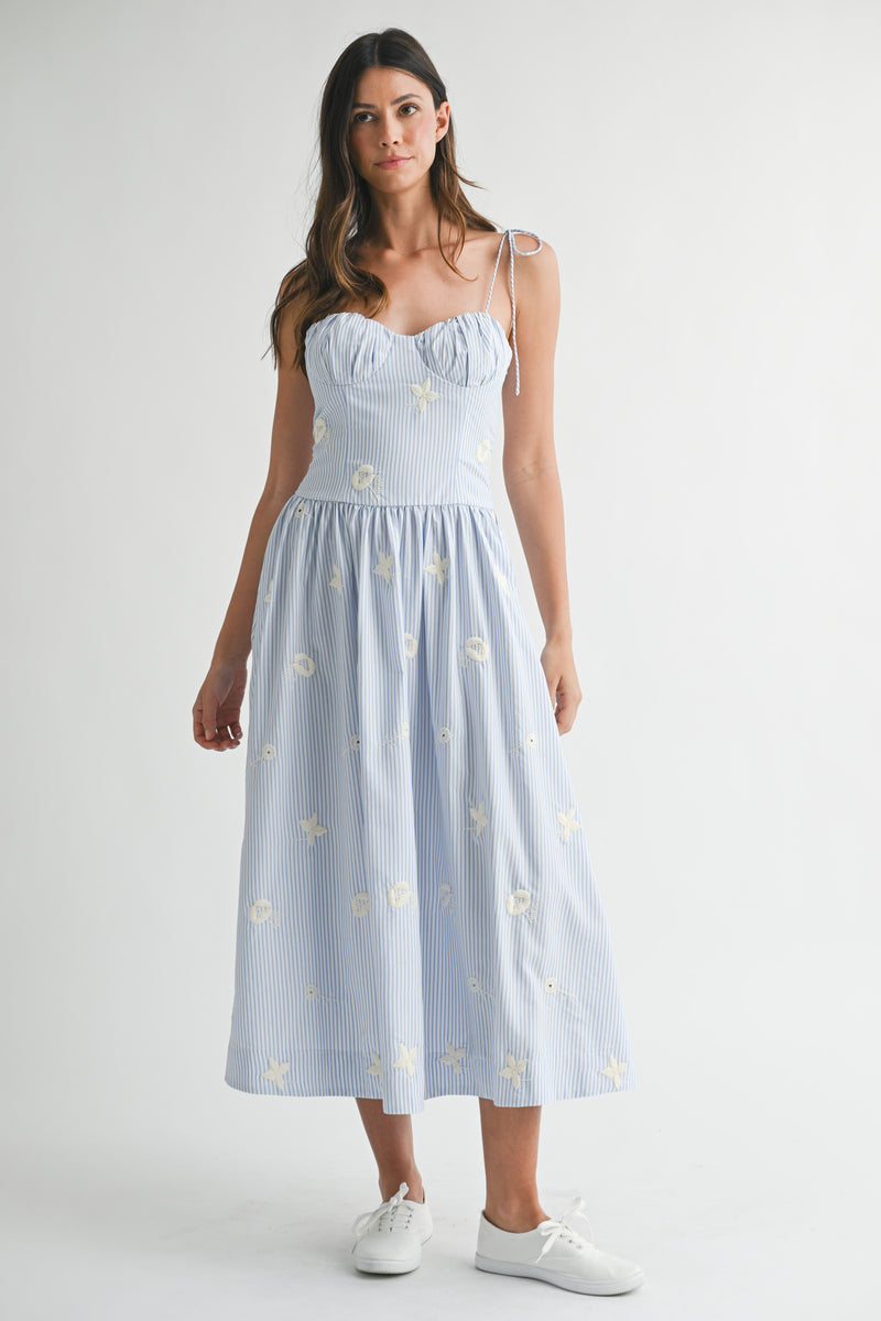 NOELYN DROP WAIST DRESS