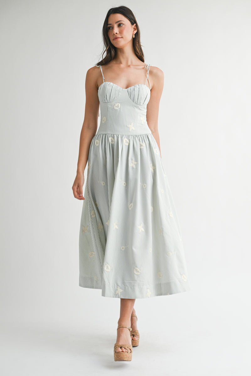 NOELYN DROP WAIST DRESS