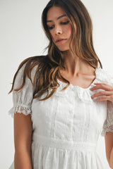 WILLOW SHORT SLEEVES DRESS