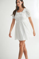 WILLOW SHORT SLEEVES DRESS