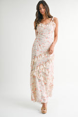 SOLEIL ACYMMETRIC MAXI DRESS