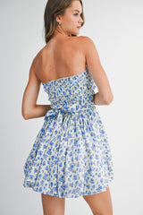 MERCY BODICE BUBBLE MINI DRESS