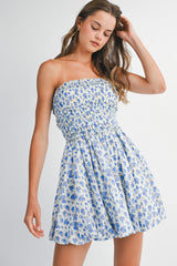 MERCY BODICE BUBBLE MINI DRESS