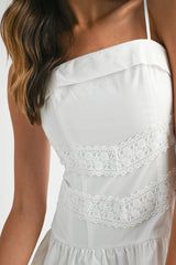 HANIE PLEATED DETAIL MINI DRESS
