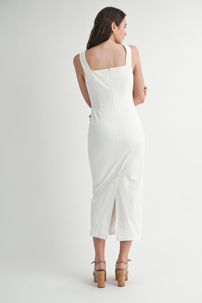 CALLIOPE SLEEVELESS MIDI DRESS