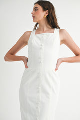 CALLIOPE SLEEVELESS MIDI DRESS