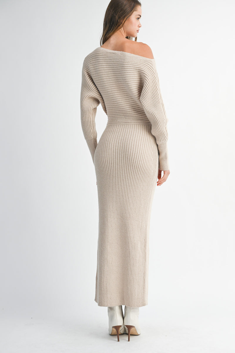 MATTEA KNIT MIDI DRESS