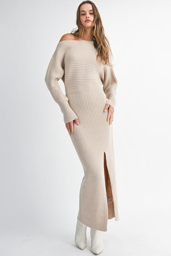 MATTEA KNIT MIDI DRESS