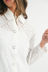 GENESIS EYELET SHIRTS DRESS