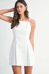 KAYDA PLEATED MINI DRESS