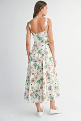 TAYLOR FLORAL PRINTED DRESS