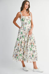 TAYLOR FLORAL PRINTED DRESS