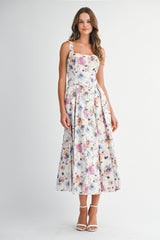 TAYLOR FLORAL PRINTED DRESS