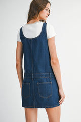 ARLETTE DENIM MINI DRESS
