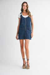 ARLETTE DENIM MINI DRESS