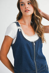 ARLETTE DENIM MINI DRESS
