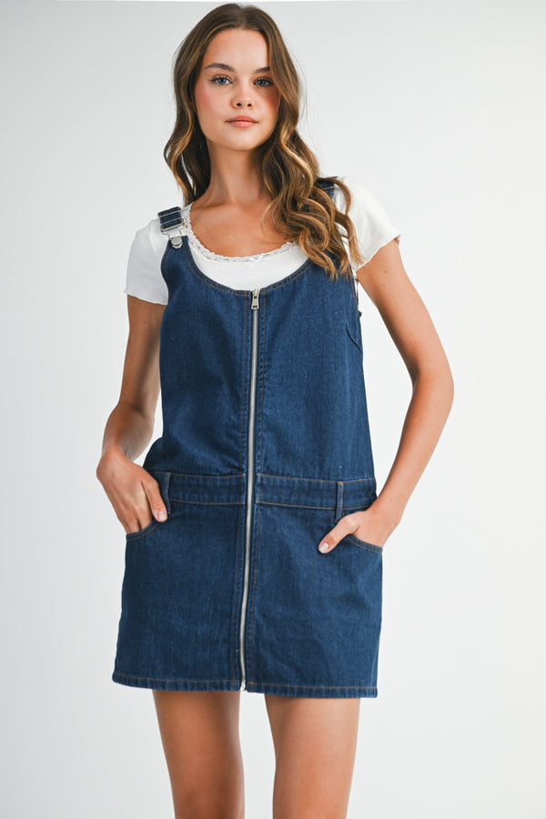 ARLETTE DENIM MINI DRESS