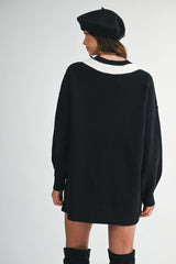 JOANNA BIG BOW KNIT DRESS