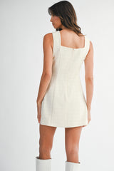 MURPHY BUTTON DOWN MINI DRESS