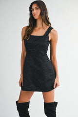 JOELLE MESH SEQUIN MINI DRESS
