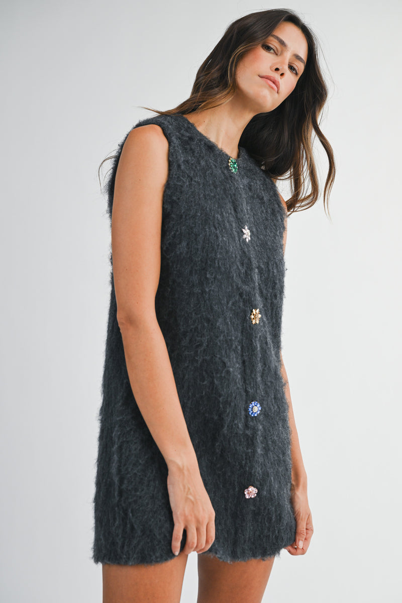 AUGUST KNIT MINI DRESS