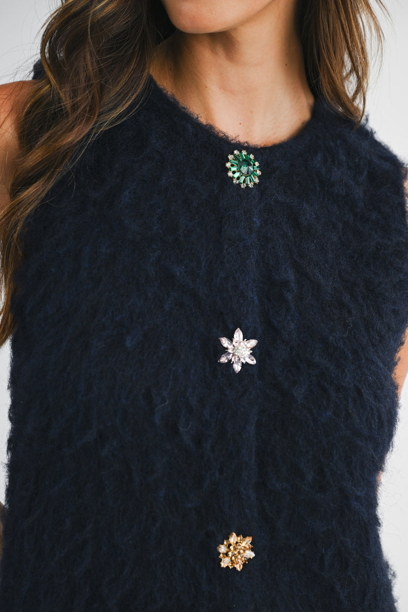 AUGUST KNIT MINI DRESS