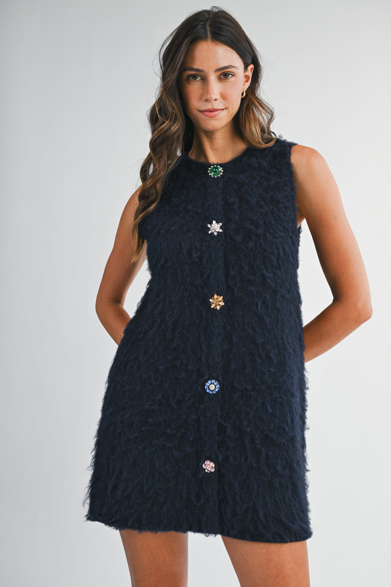 AUGUST KNIT MINI DRESS