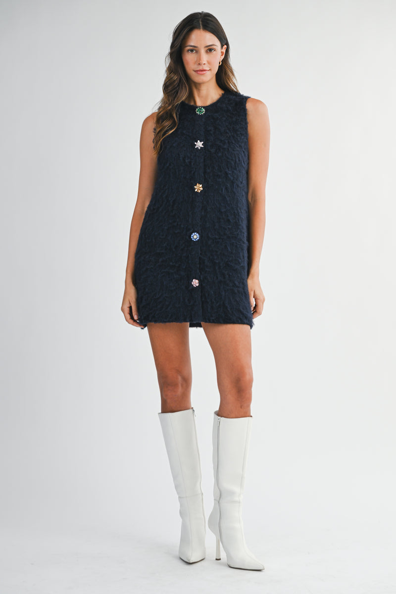 AUGUST KNIT MINI DRESS