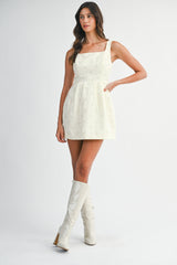 TINSLEY SEQUIN SLEEVELESS MINI DRESS