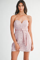 BINNA SWEET HEART MINI DRESS