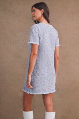 VIANNE TWEED KNIT MINI DRESS