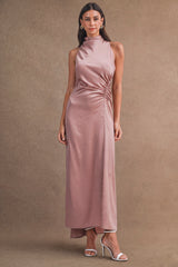 SOPHIE DRAW STRING SHIRRING MAXI DRESS