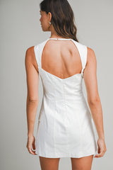 ASHLYNN SLEEVELESS MINI DRESS