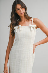 SERAPHINA LUREX TWEED MERMAID MINI DRESS