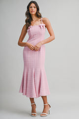 SERAPHINA LUREX TWEED MERMAID MINI DRESS