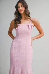 SERAPHINA LUREX TWEED MERMAID MINI DRESS