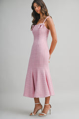 SERAPHINA LUREX TWEED MERMAID MINI DRESS