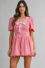 IDALIA PETER PAN COLLAR MINI DRESS