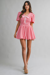IDALIA PETER PAN COLLAR MINI DRESS