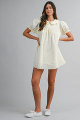 BAILEE PETER PAN COLLAR MINI DRESS