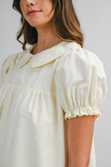 BAILEE PETER PAN COLLAR MINI DRESS