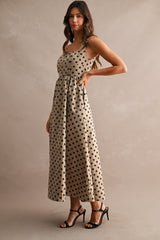 HEATHER JACQUARD HOOK AND EYE FRONT MIDI DRESS