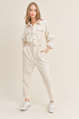 CRYSTAL CORDYROY JUMPSUIT