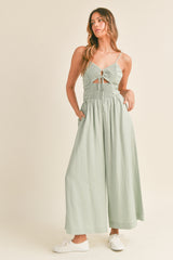 MARILYN FRONT DETAIL & BACK TIED JUMPSUIT